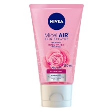 Nivea 82368 Rose Care Micellar Wash Gel With Bio Rose Water 150ml