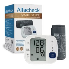 Alfacheck Smart Voice Blood Pressure Monitor, Ψηφιακό Πιεσόμετρο Βρ...