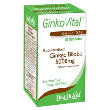 Health Aid GinkgoVital 5000mg x 30 Capsules