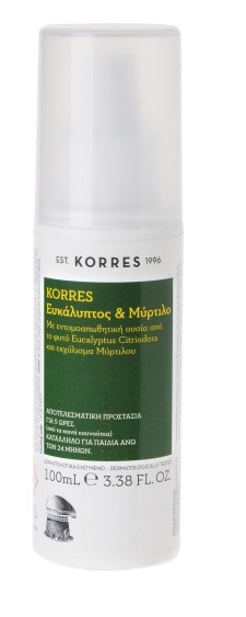 Korres Insectrepellent Spray Eucalyptus & Myrtle 100ml