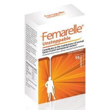 FEMARELLE UNSTOPPABLE, CONTRIBUTES TO THE MAINTENANCE OF NORMAL BONES IN POST- MENOPAUSAL WOMEN 56TABLETS