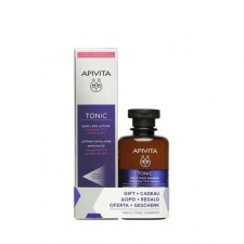 Apivita Tonic Hair Loss Lotion Spray x 150ml + Free Mens Hair Tonic Shampoo x 250ml