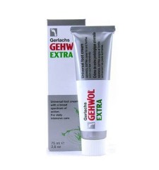 GEHWOL EXTRA FOOΤ CREAM, FOR DAILY INTENSIVE CARE. PROTECTS AGAINST COLD& WET FEET 75ML