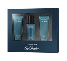 Davidoff Cool Water Set Edt 40ml & Shower Gel 50ml & After Shave Balm 50ml Xmas24