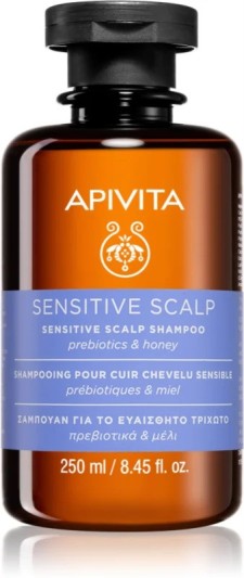 Apivita Sensitive Scalp Shampoo With Prebiotics & Honey x 250ml