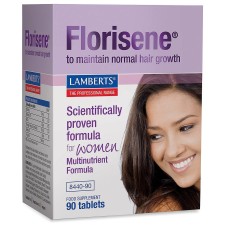 Lamberts Florisene For Women x 90 Tablets - To Maintain Normal Hair Growth - Multinutrient Formula