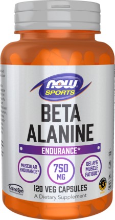 Now Beta Alanine Endurance 750mg 120 Capsules