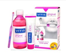 VITIS GINGIVAL PACK. INCLUDES MOUTHWASH & TOOTHBRUSH & TOOTHPASTE