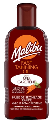 Malibu Fast Tanning Oil Bet Carotene 200ml