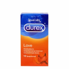 DUREX LOVE CONDOMS 12 PIECES