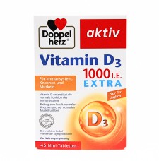 Doppelherz Vitamin D 1000 IU x 45 Tablets