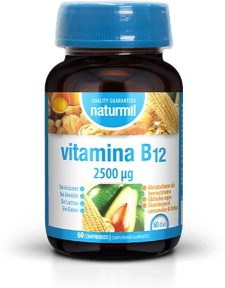 Naturmil Vitamina B12 2500mg 60 Tablets