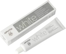 Apivita Natural Dental Care White Whitening Toothpaste With Mastic & Propolis x 75ml