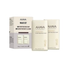 Ahava Duo Purifying Mud Soap 100gr x2 Ahava Duo Purifying Mud Soap 100gr x2