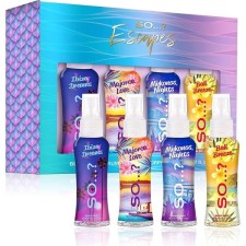 So Escapes Mini Jet 4 Fragrances Of 50ml Each Gift Set