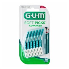 GUM 651 Soft Picks Advanced Large x 30 Pieces