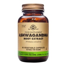 Solgar Ashwagandha Root Extract x 60 Vegetable Capsules