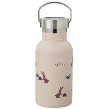 Fresk Stainless Steel Bottle Rabbit Sandshell 350ml with Extra Lid