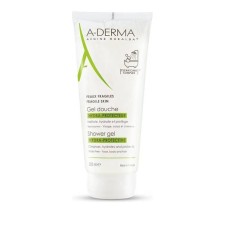 A-DERMA GEL DOUCHE, SHOWER GEL HYDRA PROTECTIVE FOR FACE, BODY& HAIR 200ML