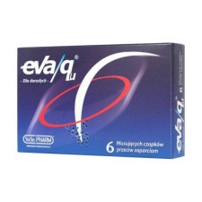 EVA / QU 6SUPPOSITORIES, TO TREAT CONSTIPATION