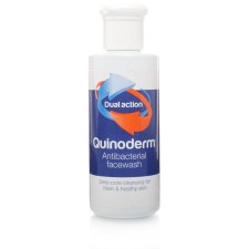 Quinoderm Antibacterial Face Wash 150ml Face Cleanser for Oily & Ac... Quinoderm Antibacterial Face Wash 150ml Face Cleanser for Oily & Ac...