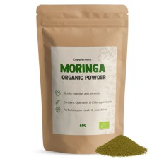 Cupplement Moringa Organic Powder 60g, Βιολογικό Συμπλήρωμα Διατροφ...