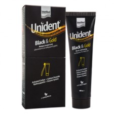 UNIDENT BLACK & GOLD WHITENING TOOTHPASTE FOR DAILY USE 100ML