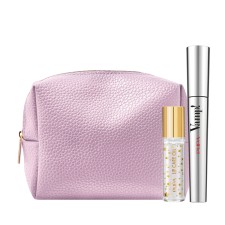 Pupa Vamp Mascara 100 Extra Black 9ml + Lip Care Oil 9.5ml With Mini Beauty Bag Gift Set