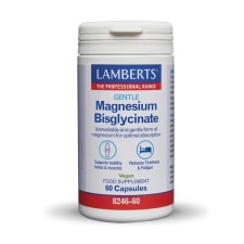 Lamberts Gentle Magnesium Bisglycinate 60 Capsules
