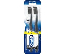 Oral B Charcoal 35 Soft Toothbrush 2s