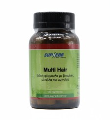 Supherb Multi Hair x 30 Tablets - A Unique Composition Of Nutrients For Healthy Hair & Nails