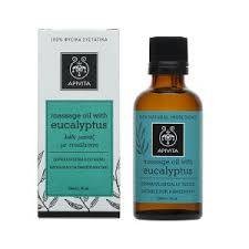 Apivita Eucalyptus Massage Oil x 50ml