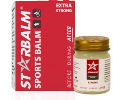 Starbalm Sports Balm Red, ΒΑΛΣΑΜΟ ΤΟΠΙΚΗΣ ΕΦΑΡΜΟΓΗΣ ΓΙΑ ΑΝΑΚΟΥΦΙΣΗ ΜΥΙΚΩΝ ΠΟΝΩΝ 25GR