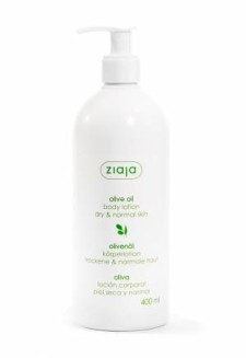 ZIAJA OLIVE OIL BODY LOTION FOR DRY & NORMAL SKIN 400ML