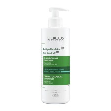 VICHY DERCOS ANTI-DANDRUFF SHAMPOO, FOR NORMAL TO OILY HAIR. SUITABLE FOR DANNDRUFF& ITCHY SCALP 390ML