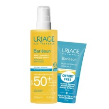 Uriage Bariesun Spf50 Spray & After Sun Repair Balm 50ml Free