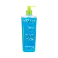 BIODERMA SEBIUM, GENTLE PYRIFYING CLEANSING FOAMING GEL THAT VISIBLY REDUCES EXCESS SHINE. FOR OILY/ COMBINATION SKIN 500ML
