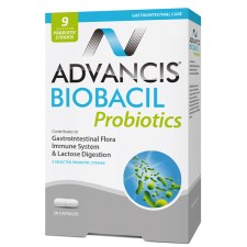 Advancis Biobacil Probiotics x 20 Capsules