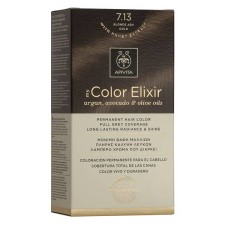 Apivita My Color Elixir Permanent Hair Color Kit Blonde Ash Gold No 7.13