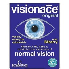 VITABIOTICS VISIONACE 30 TABLETS, A MULTINUTRIENT SUPPLEMENT THAT CONTRIBUTE TO THE MAINTENACE OF NORMAL VISION