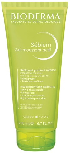 Bioderma Sebium Gel Moussant Actif 200ml