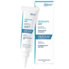 DUCRAY KERANCYL MAT, DAILY CARE FOR COMBINATION TO OILY SKIN 30ML