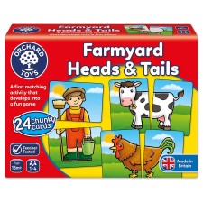 ORCHARD TOYS FARMYARD HEADS & TAILS