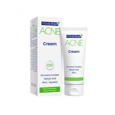 NOVACLEAR ACNE CREAM 40ML, FOR DAILY CARE OF OILY AND ACNE PRONE SKIN 