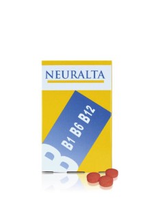 NEURALTA B1 B6 B12 80 TABLETS, ENERGY AND SUPPORT FOR THE NERVOUS SYSTEM