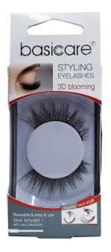 BASICARE STYLING EYELASHES 3D BLOOMING, GLUE INCLUDED 1922