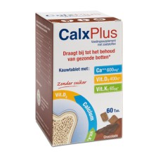Calx Plus 600mg Chewable 60 Chocolate