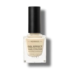 KORRES GEL EFFECT NAIL COLOUR PEONY PINK 04 11ML