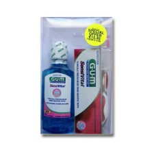 GUM SENSIVITAL OFFER PACK. INCLUDES MOUTHWASH 300ML + TOOTHPASTE 75ML + TOOTHBRUSH EXTRA SOFT