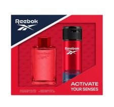 Reebok Activate Your Senses Him EDT 100ml & Deo Spray 150ml Gift Set